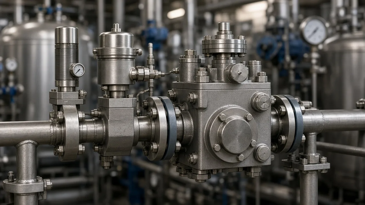 شیرآلات کنترل Danfoss؛ دقت بینظیر در مدیریت پارامترهای ترمودینامیکی