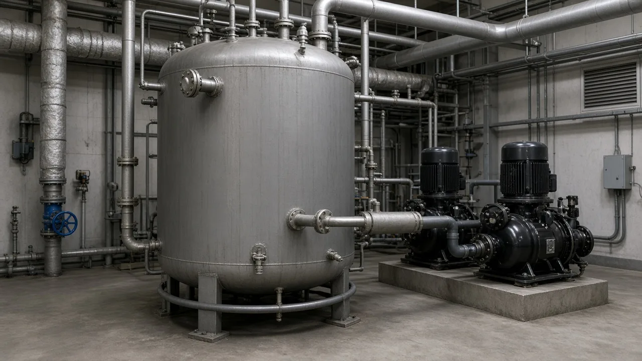 سپراتور آمونیاک (Ammonia Separator)؛ قلب سیستمهای پمپی (Overfeed)