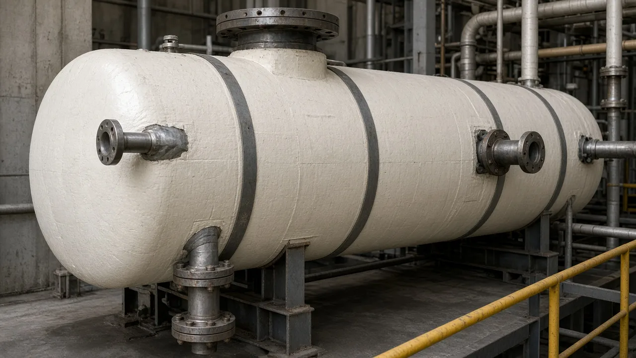 SA-516 Gr.70 · عایق حرارتی